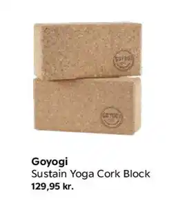 Matas Goyogi Sustain Yoga Cork Block tilbud