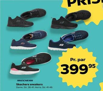 Kvickly Skechers sneakers tilbud