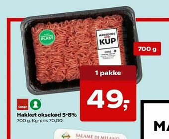 Kvickly Hakket oksekød 5-8% tilbud