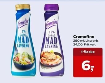 Kvickly Cremefine tilbud