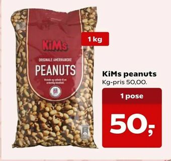 Kvickly KiMs peanuts tilbud