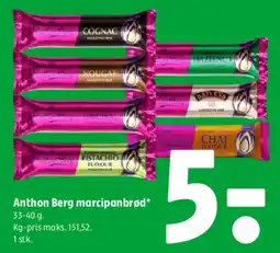 Coop 365 Anthon Berg marcipanbrød tilbud