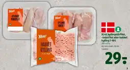 Coop 365 Xtra! kyllingelårfilet, -inderfilet eller hakket kylling 7-10% tilbud