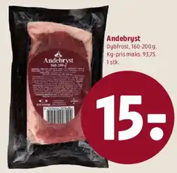 Coop 365 Andebryst tilbud