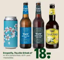 Coop 365 Dragonfly, Thy eller Ørbæk øl tilbud