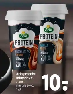 Coop 365 Arla protein-milkshake tilbud