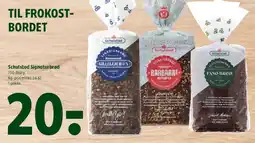 Coop 365 Schulstad Signaturbrød tilbud