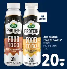 Coop 365 Arla protein Food To Go tilbud