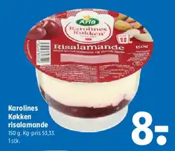 Coop 365 Karolines Køkken risalamande tilbud