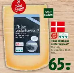 Coop 365 Thise vesterhavsost tilbud