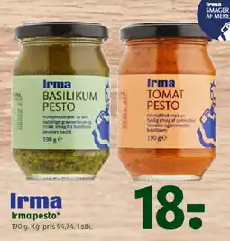Coop 365 Irma pesto tilbud