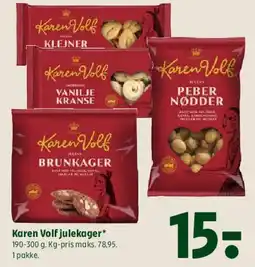 Coop 365 Karen Volf julekager tilbud