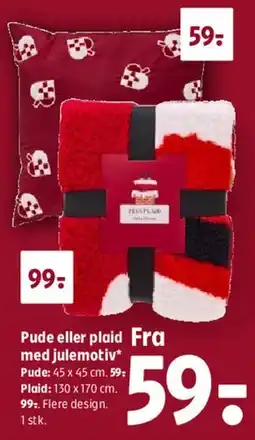 Coop 365 Pude eller plaid med julemotiv tilbud