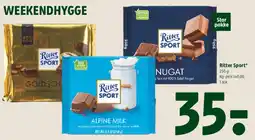 Coop 365 Ritter Sport (stor pakke) tilbud