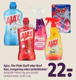 Coop 365 Ajax, The Pink Stuff eller Bref tilbud