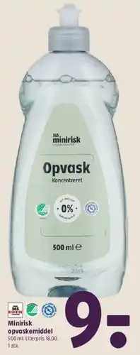 Coop 365 Minirisk opvaskemiddel (Opvask koncentreret) tilbud