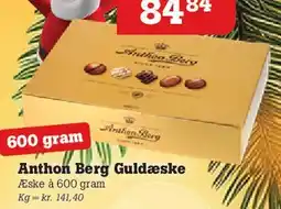 Poetzsch Padborg Anthon Berg Guldæske tilbud