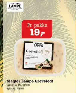 Poetzsch Padborg Slagter Lampe Grevefedet tilbud