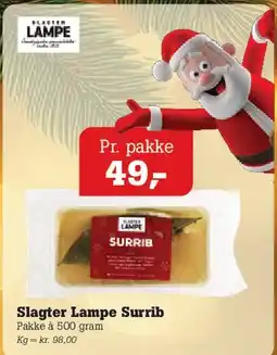Poetzsch Padborg Slagter Lampe Surrib tilbud