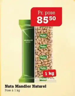 Poetzsch Padborg Nuta Mandler Naturel tilbud