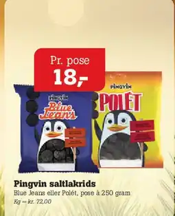 Poetzsch Padborg Pingvin saltlakrids tilbud
