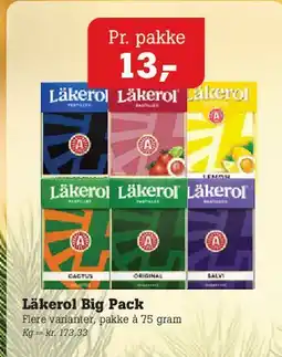 Poetzsch Padborg Läkerol Big Pack tilbud
