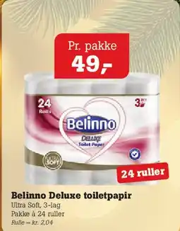 Poetzsch Padborg Belinno Deluxe toiletpapir tilbud