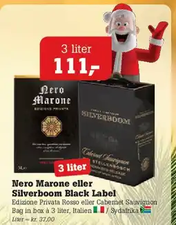Poetzsch Padborg Nero Marone eller Silverboom Black Label tilbud