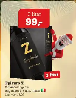 Poetzsch Padborg Epicuro Zinfandel Organic tilbud