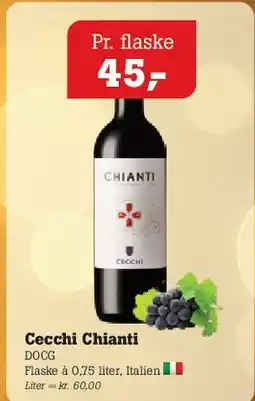 Poetzsch Padborg Cecchi Chianti tilbud