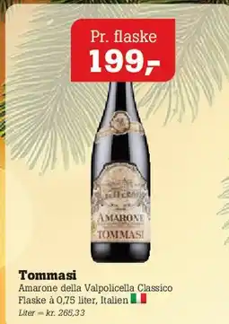 Poetzsch Padborg Tommasi Amarone della Valpolicella Classico tilbud