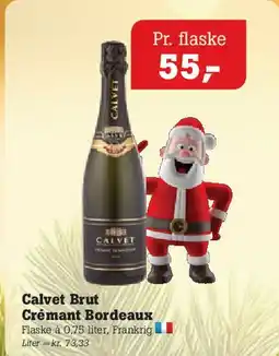 Poetzsch Padborg Calvet Brut Crémant Bordeaux tilbud