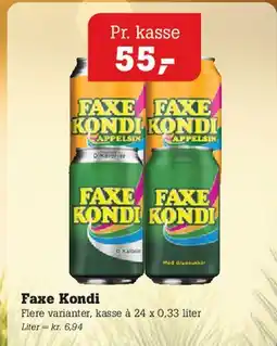 Poetzsch Padborg Faxe Kondi tilbud