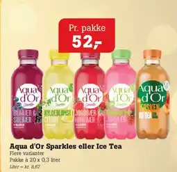 Poetzsch Padborg Aqua d'Or Sparkles eller Ice Tea tilbud