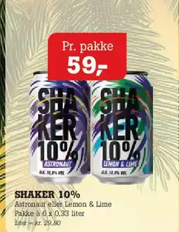 Poetzsch Padborg SHAKER 10% tilbud