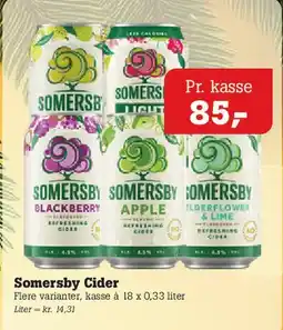 Poetzsch Padborg Somersby Cider tilbud