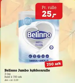 Poetzsch Padborg Belinno Jumbo køkkenrulle tilbud