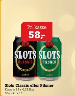 Poetzsch Padborg Slots Classic eller Pilsner tilbud