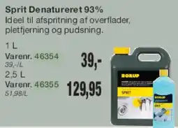 Harald Nyborg Sprit Denatureret 93% (1 L) tilbud