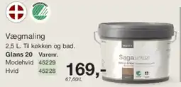 Harald Nyborg Vægmaling 2,5 L tilbud