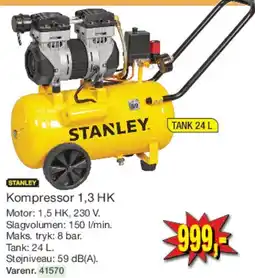 Harald Nyborg Kompressor 1,3 HK tilbud