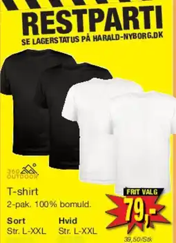 Harald Nyborg T-shirt (2-pak) tilbud