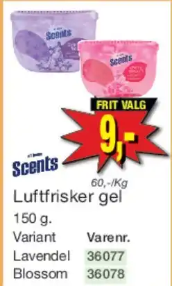 Harald Nyborg Luftfrisker gel 150 g tilbud