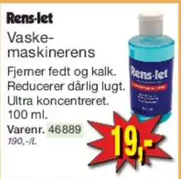 Harald Nyborg Rens-let Vaskemaskinens tilbud