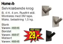 Harald Nyborg Knagerække (Hvid / Sort / Lys eg) tilbud