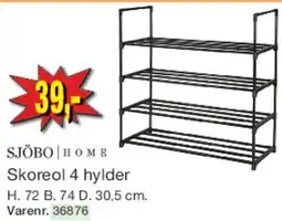 Harald Nyborg Skoreol 4 hylder tilbud