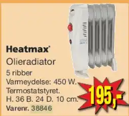 Harald Nyborg Heatmax Olieradiator tilbud