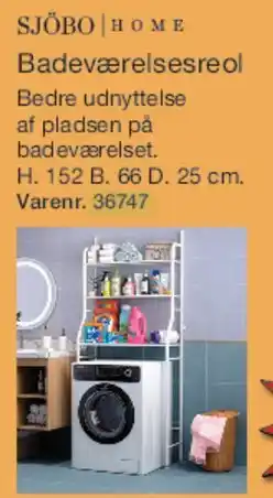 Harald Nyborg Badeværelsesreol (detalje) tilbud