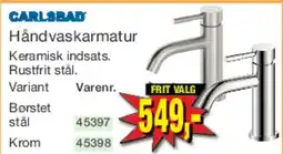 Harald Nyborg Håndvaskarmatur tilbud