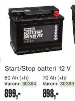 Harald Nyborg Start/Stop batteri 12 V tilbud